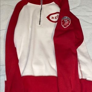 Cincinnati Reds ZIP Up Long Sleeve